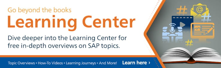 SAP PRESS Learning Center