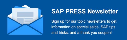 SAP PRESS topic newsletter