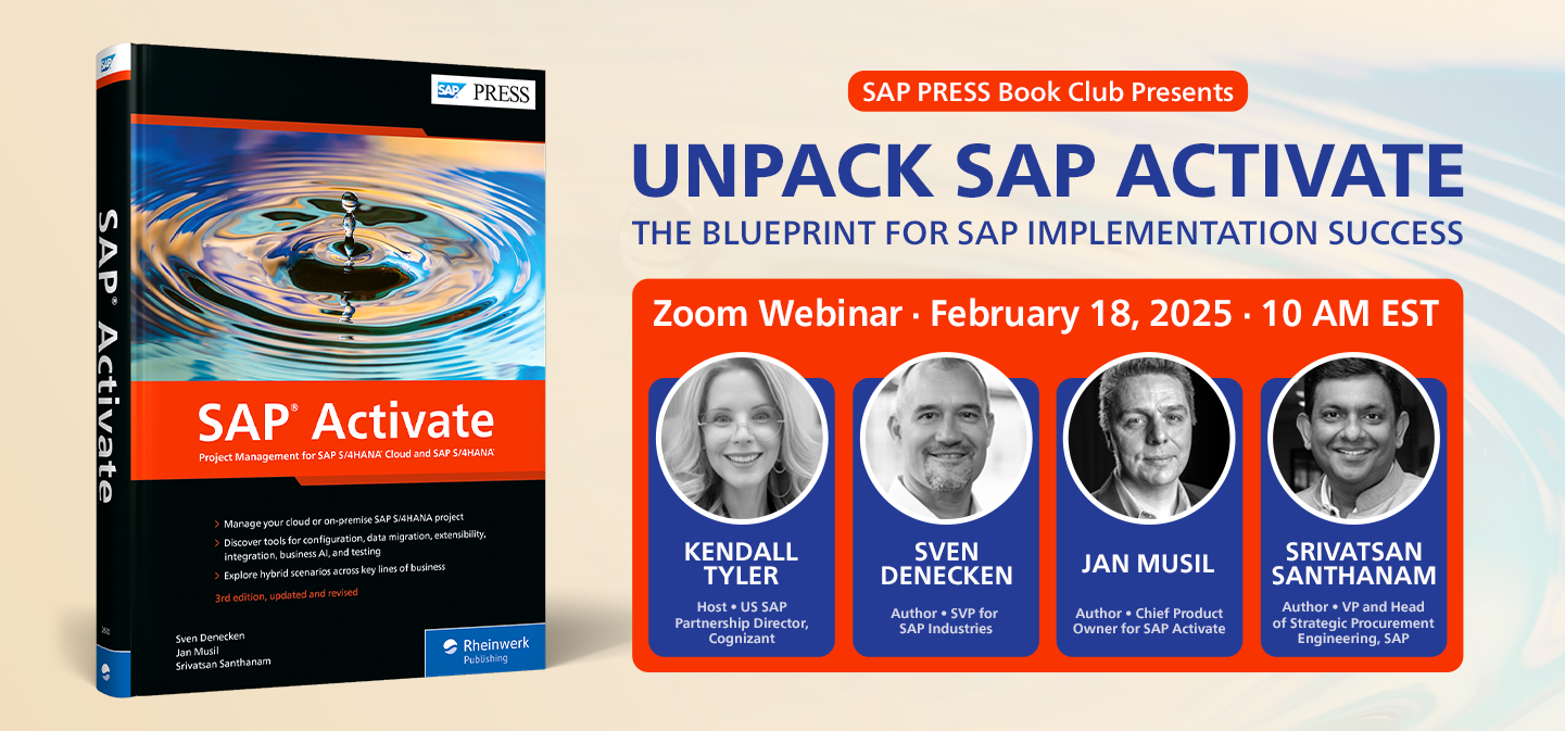 SAP Activate Book Club