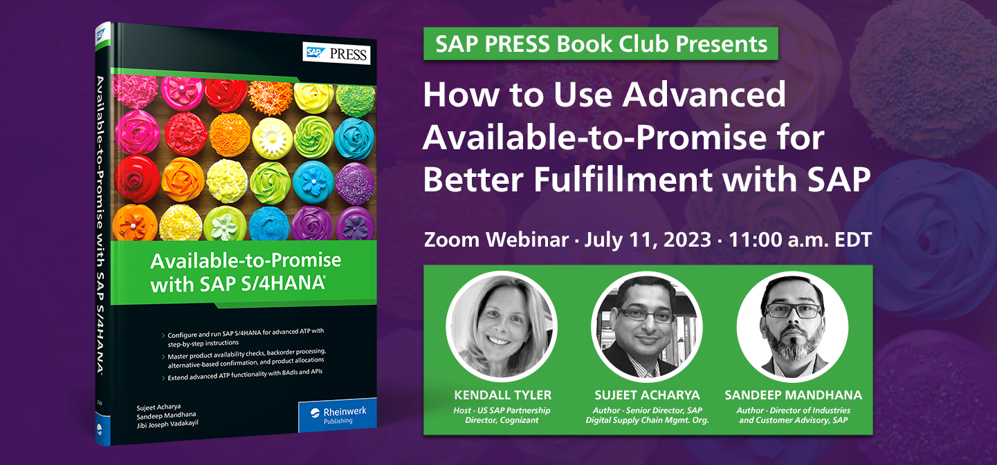 SAP PRESS Book Club:Sujeet Acharya and Sandeep Mandhana